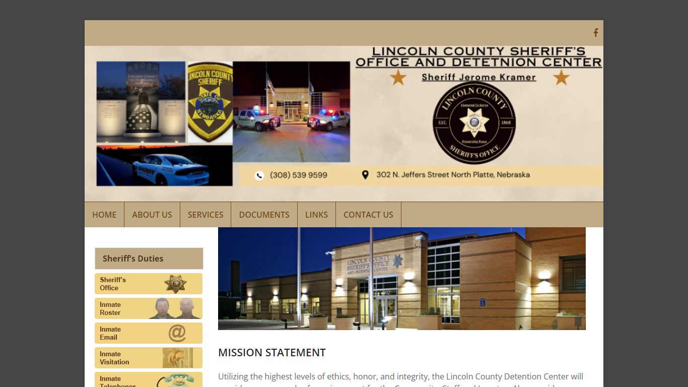 Detention Center | Lincoln County Sheriff